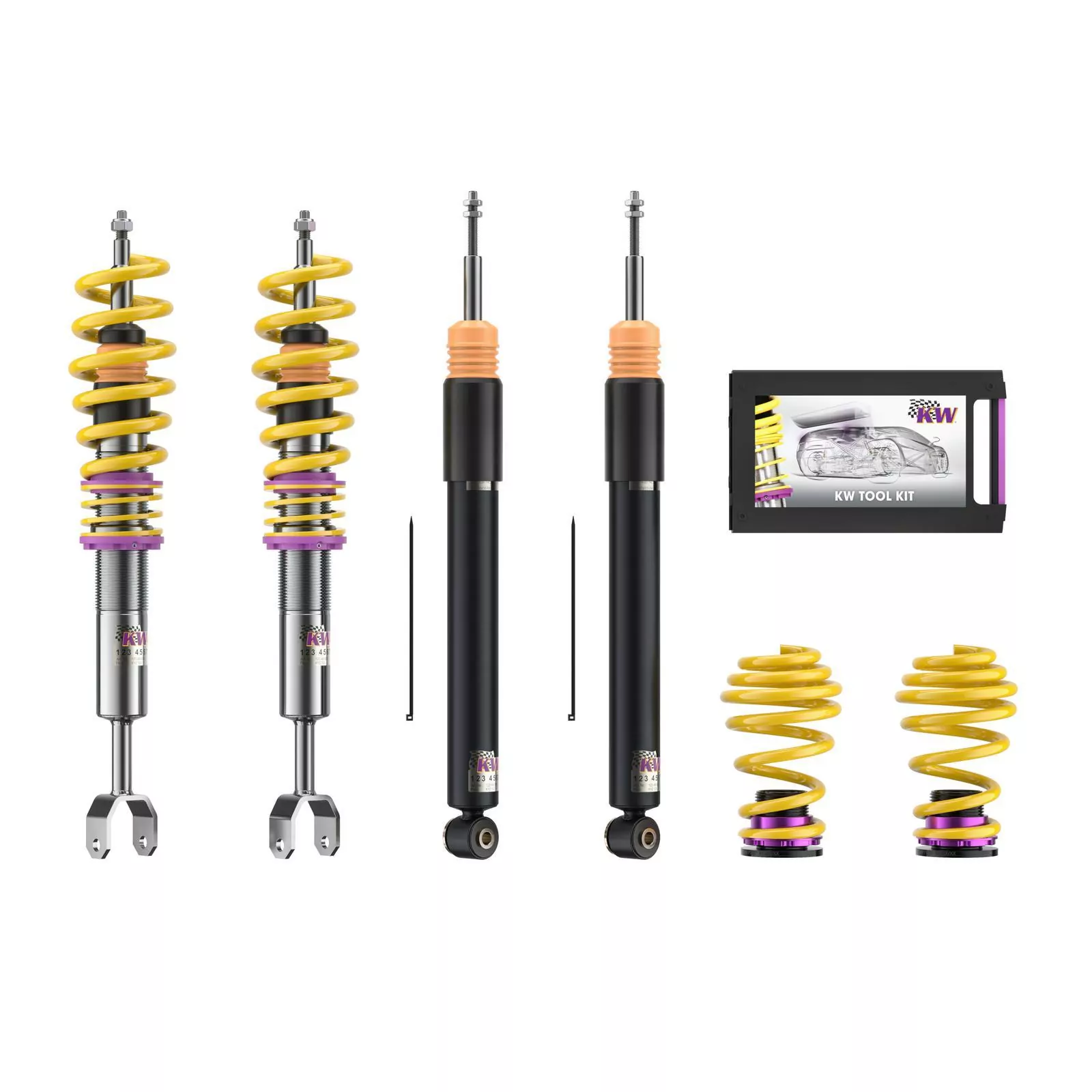 KW Gewindefahrwerk V2 inox BMW Z4 Roadster (E85) M85, Z85 09/2002-12/2009