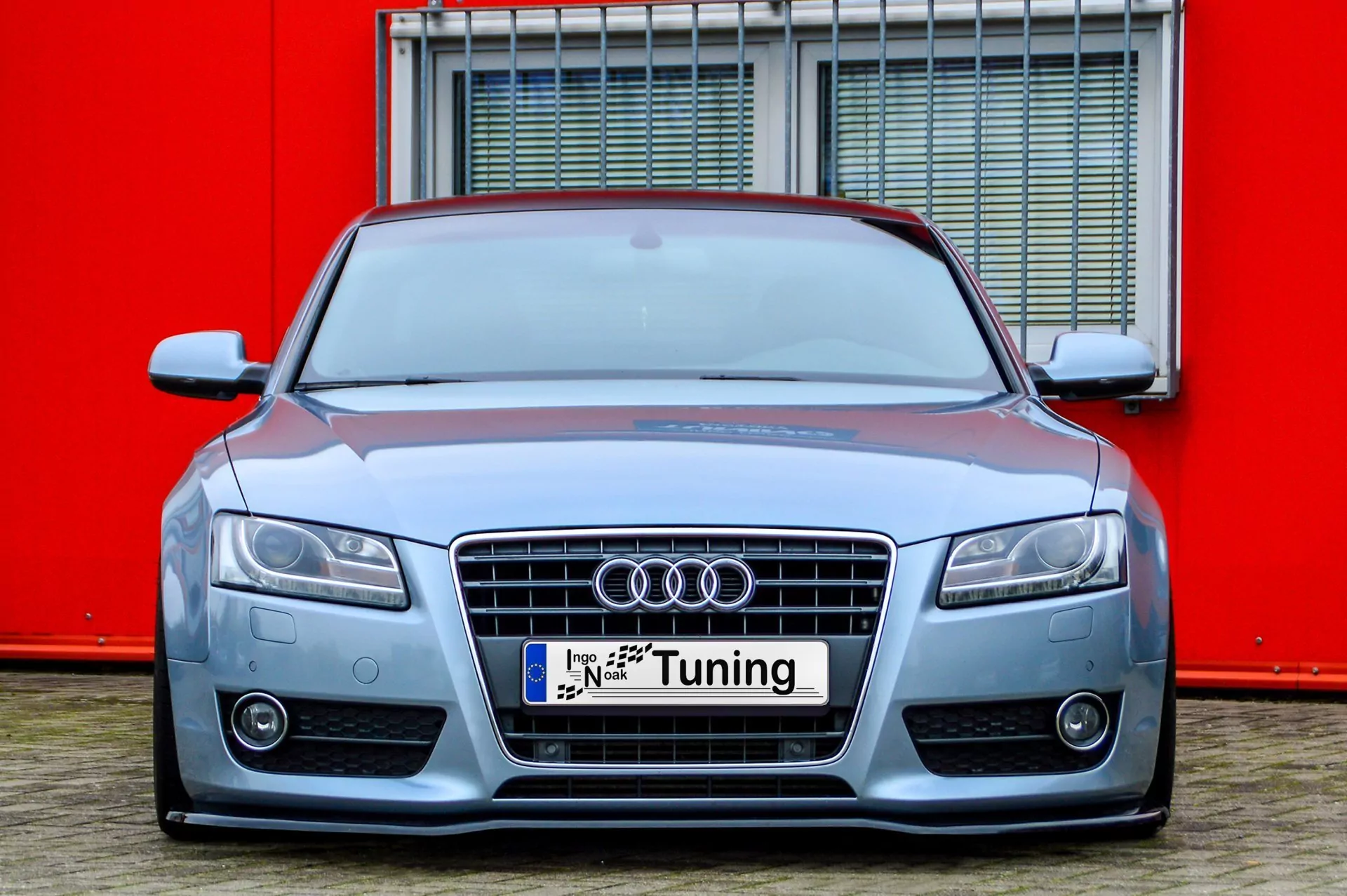 Cup Frontspoilerlippe Version 2 für Audi A5 B8 Bj. 2005-2011