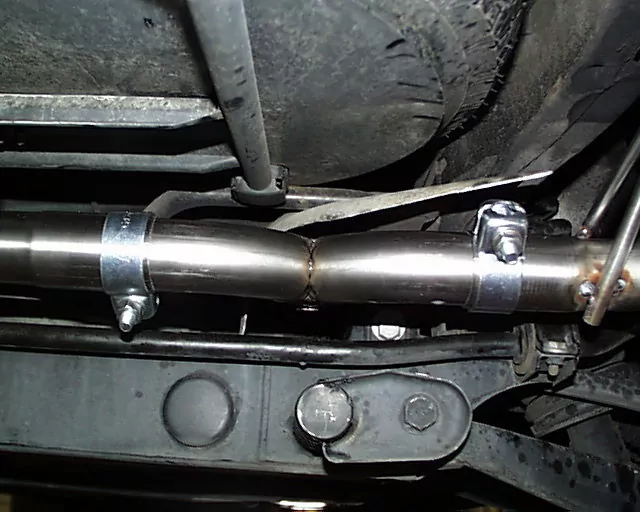 Mercedes M-Klasse Typ W163  Endschalldämpfer Ausgang rechts/links (Eingang zweiflutig) - 115x85 Typ 32 rechts/links