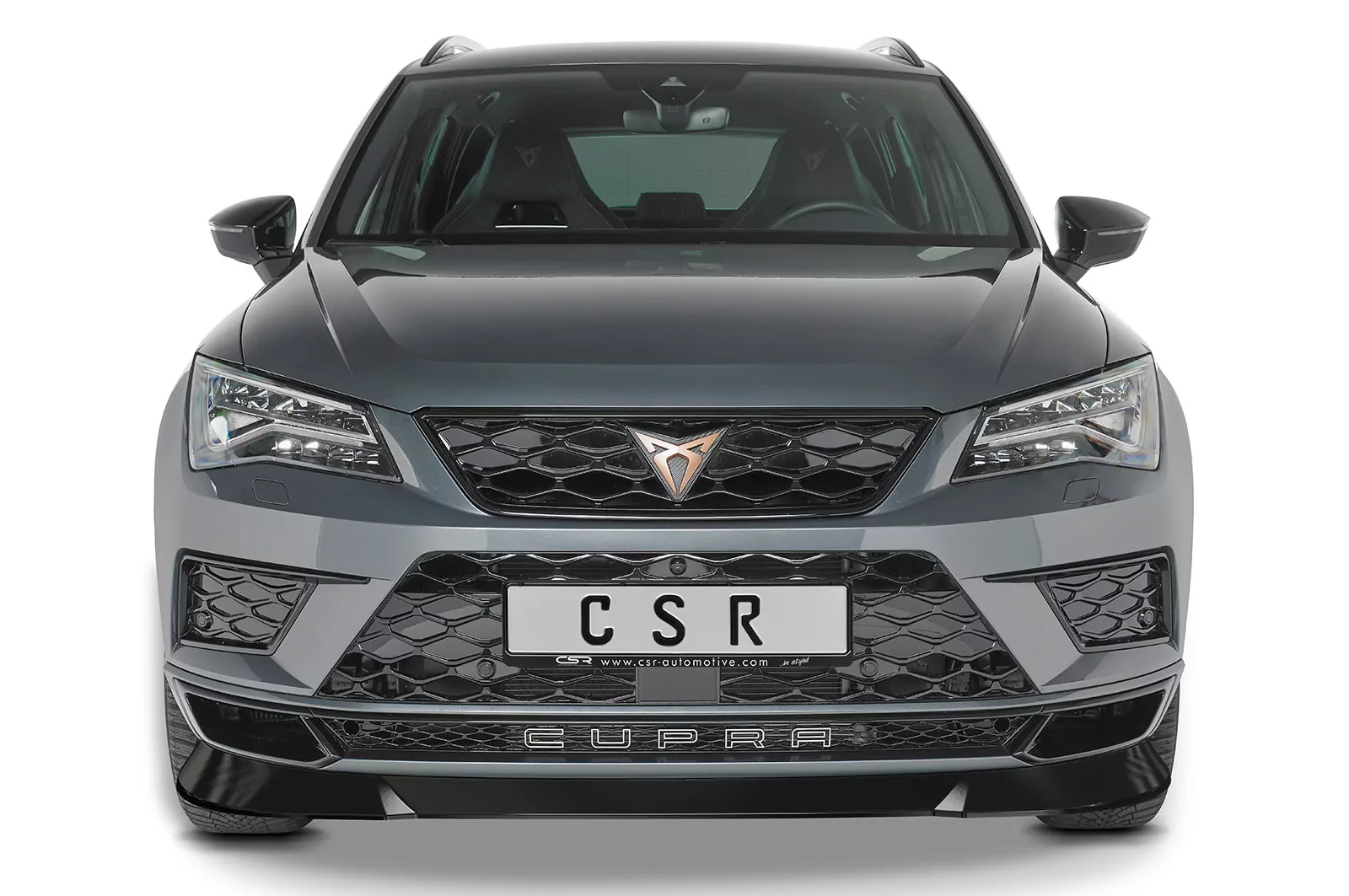 Cup-Spoilerlippe mit ABE für Cupra Ateca CSL430-M Carbon Look (matt)