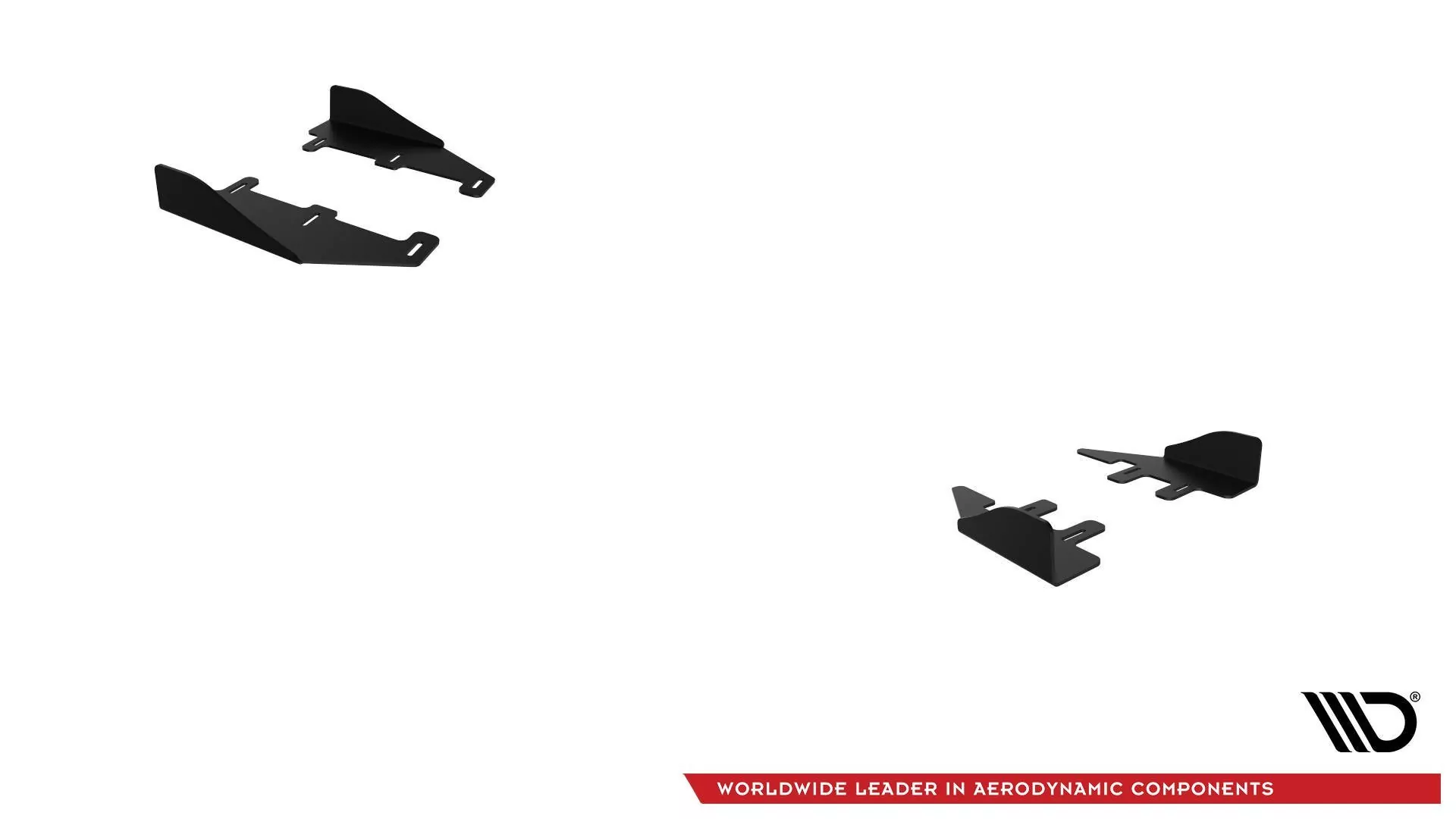 Rennen Haltbarkeit Seitenschweller Ansatz Passend Für + Front Stoßstangen Racing Flaps Passend Für Ford Fiesta Mk8 ST / ST-Line Schwarz Hochglanz