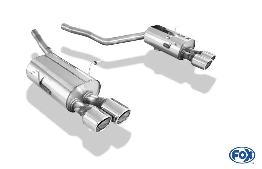 BMW E31 850i  Endschalldämpfer rechts/links - 2x93x79 Typ 70 rechts/links