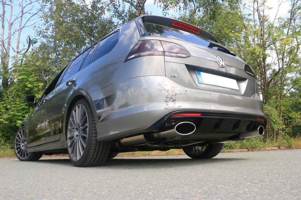 VW Golf VII Variant R - 4-Motion  Endschalldämpfer rechts/links - 160x90 Typ 38 rechts/links