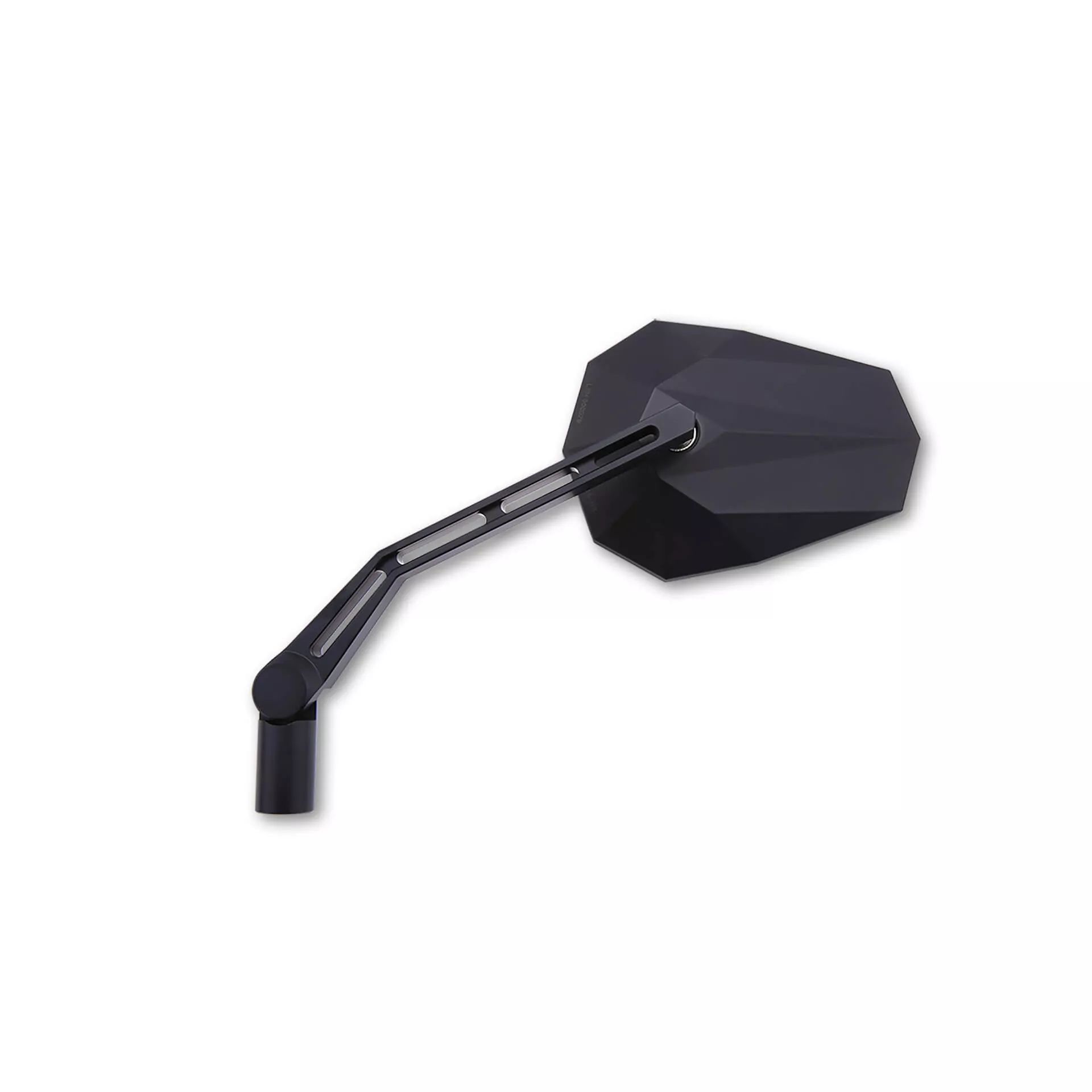 HIGHSIDER pro Handlebar Mirror Stealth-X1 Black (Pair)