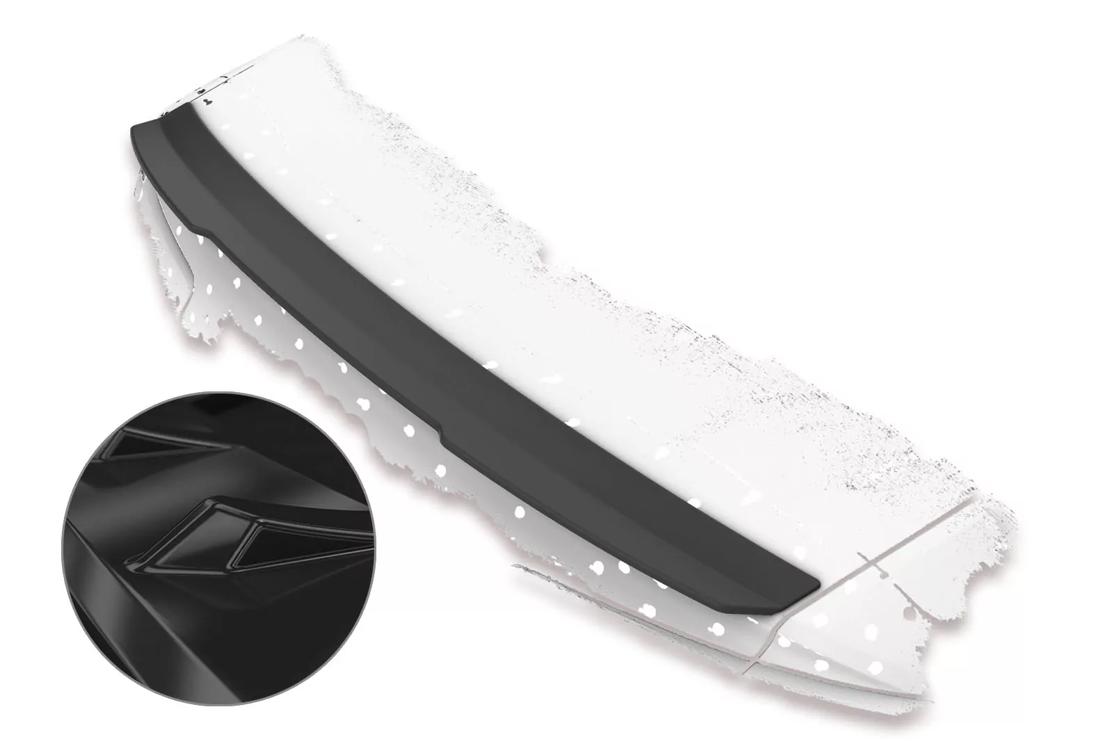 Heckflügel mit ABE für Audi A6 C7 4G Glossy (schwarz hochglanz)