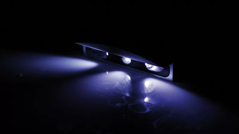 SHIN YO MICRO LED Kennzeichenbeleuchtung mit Alu-Gehäuse E-geprüft