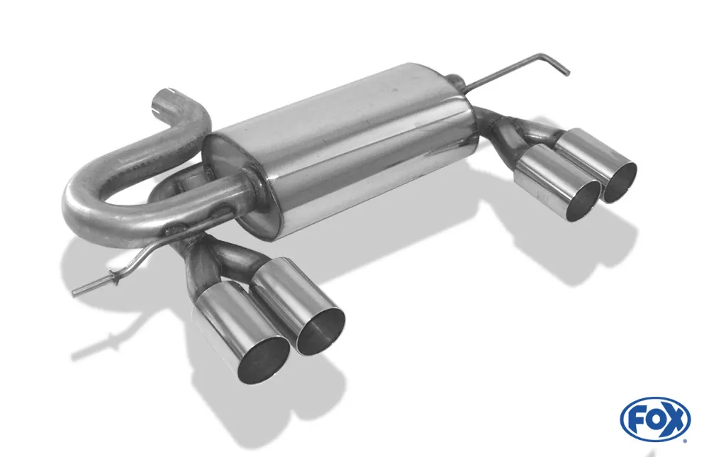 Audi S3 Typ 8L  Endschalldämpfer Ausgang rechts/links Ø 63,5mm - 2x80 Typ 10 rechts/links