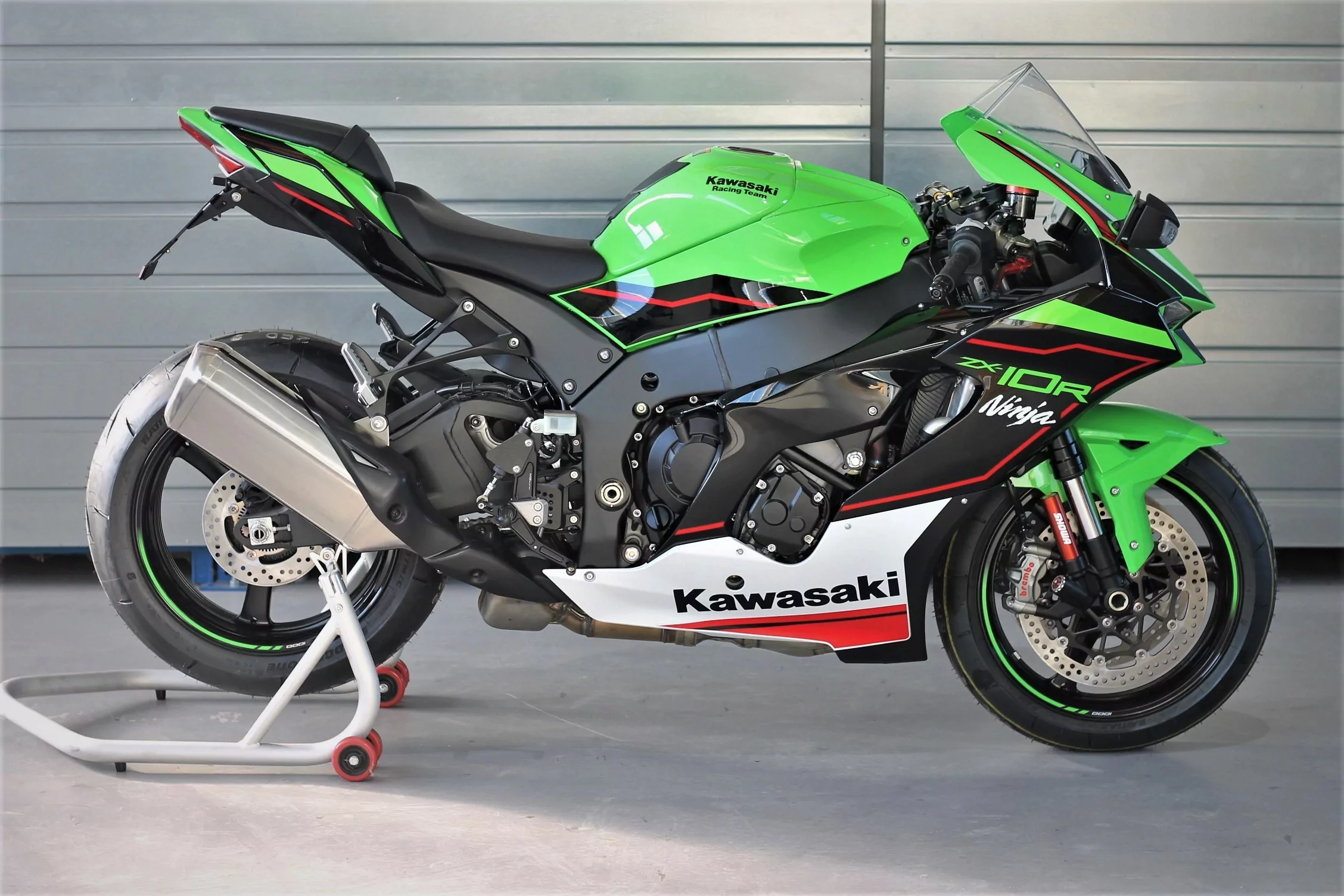 MG Biketec Sportfussrastenanlage / Rastenanlage / Fußrastenanlage mit ABE, gültig in D - A - CH für Kawasaki ZX-10R ab 2016-2020