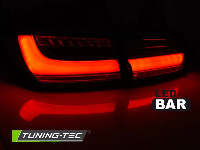 Led Bar Seq Tail Lights Red Smoke Fits Bmw F30 11-18