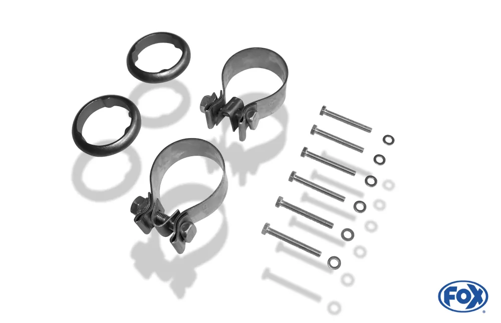 BMW X5  E70 - 4,8l 261kW  Endschalldämpfer quer Ausgang rechts/links, Eingang doppelflutig - 2x80 Typ 14 rechts/links