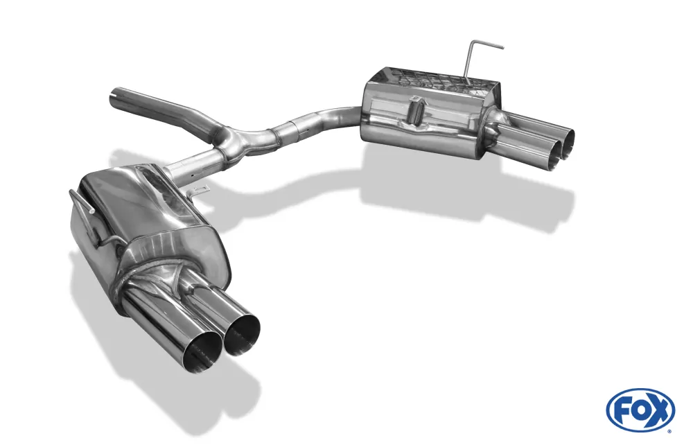 Mini Cooper S R53  Endschalldämpfer rechts/links Ausgang rechts/links  - 2x76 Typ 10 rechts/links