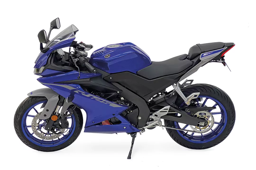 alpha Technik Kennzeichenhalter für Yamaha YZF-125R, Typ RE39, Modelljahr 2019-; R125, Typ RE40, Modelljahr 2021-