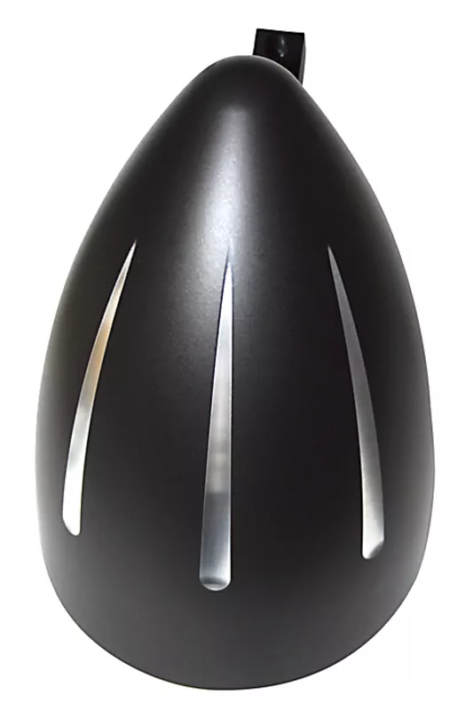 HIGHSIDER pro 5 3/4 Inch Headlight Classic 1 Extreme H4 Black Classic 1 Extreme, E-Approved (1pc)