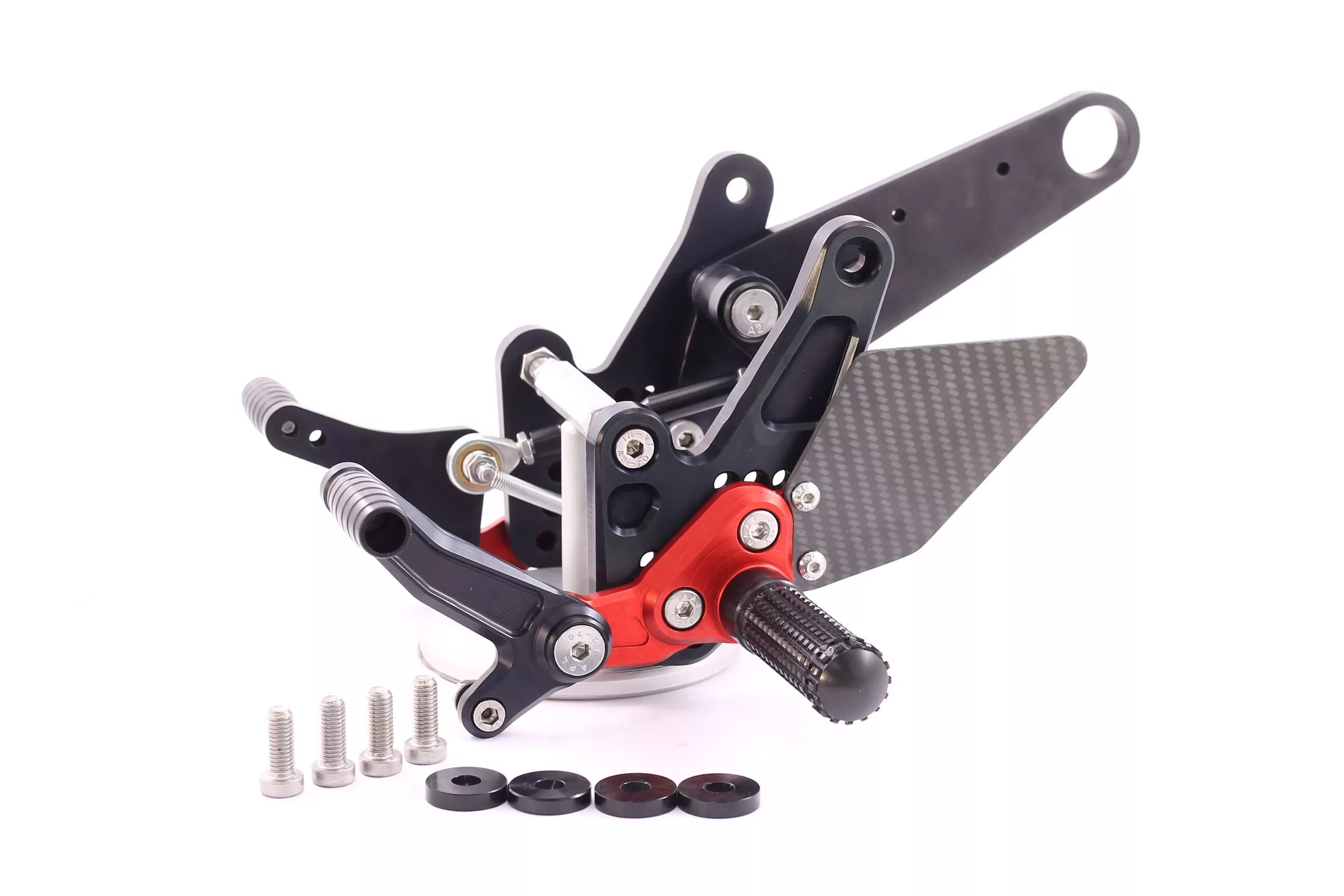 MG Biketec Sportfussrastenanlage / Rastenanlage / Fußrastenanlage mit ABE, gültig in D - A - CH für Ducati Diavel 1200 ab 2011