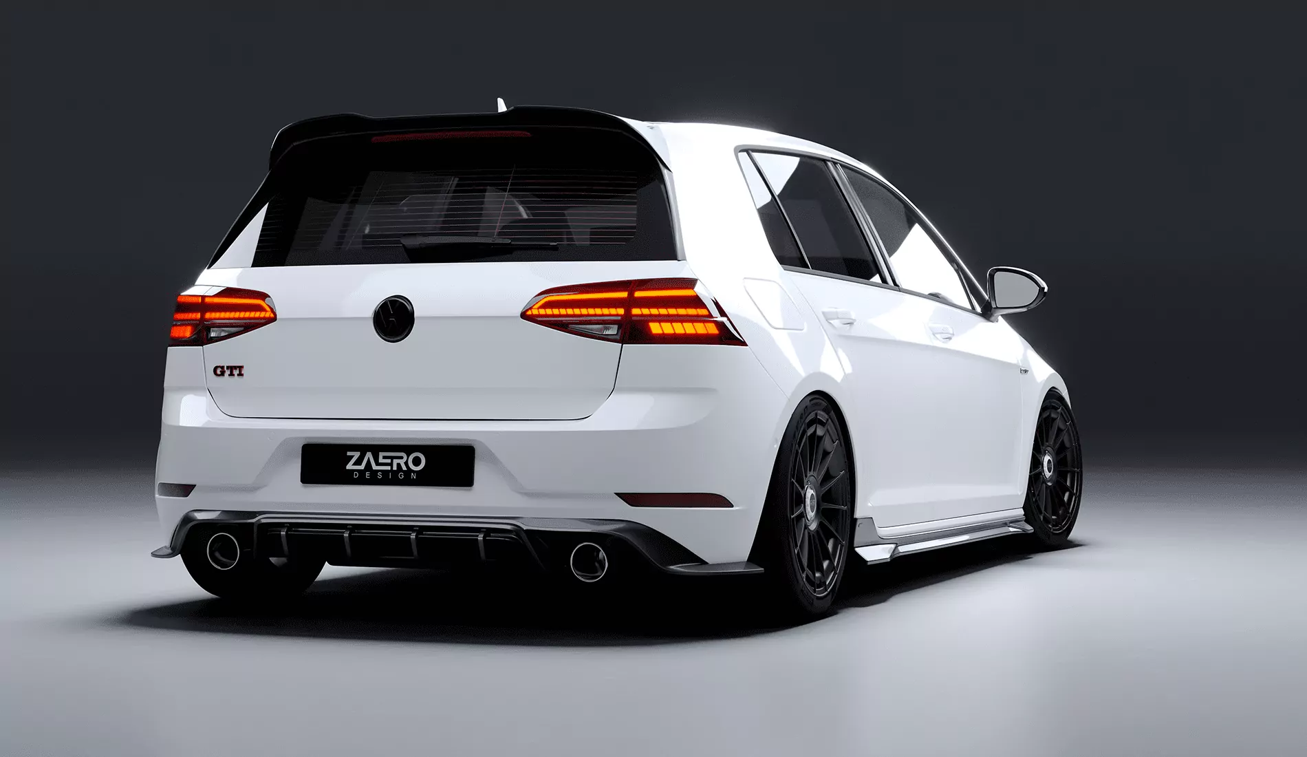 EVO-1 Diffusor für VW Golf 7 GTI (Facelift)
