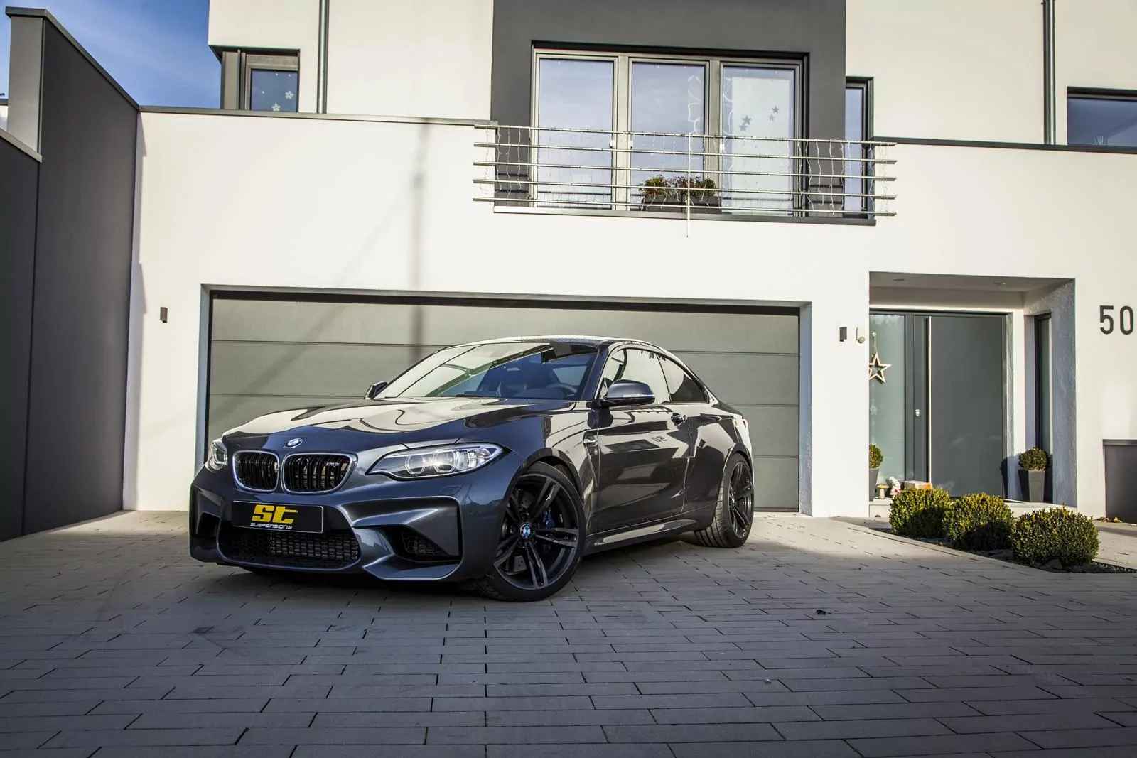 ST Gewindefahrwerk ST X  (mit fester Kennung) BMW 2er Coupe (F22, F87) 1C, M3 Allrad 10/2012-