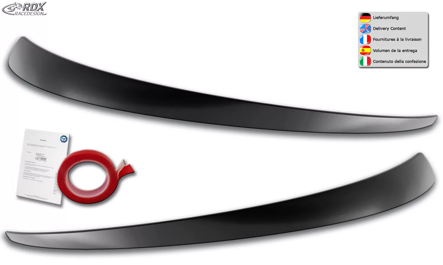 RDX Scheinwerferblenden für HYUNDAI i30 PD PDE (2017-2021) Böser Blick