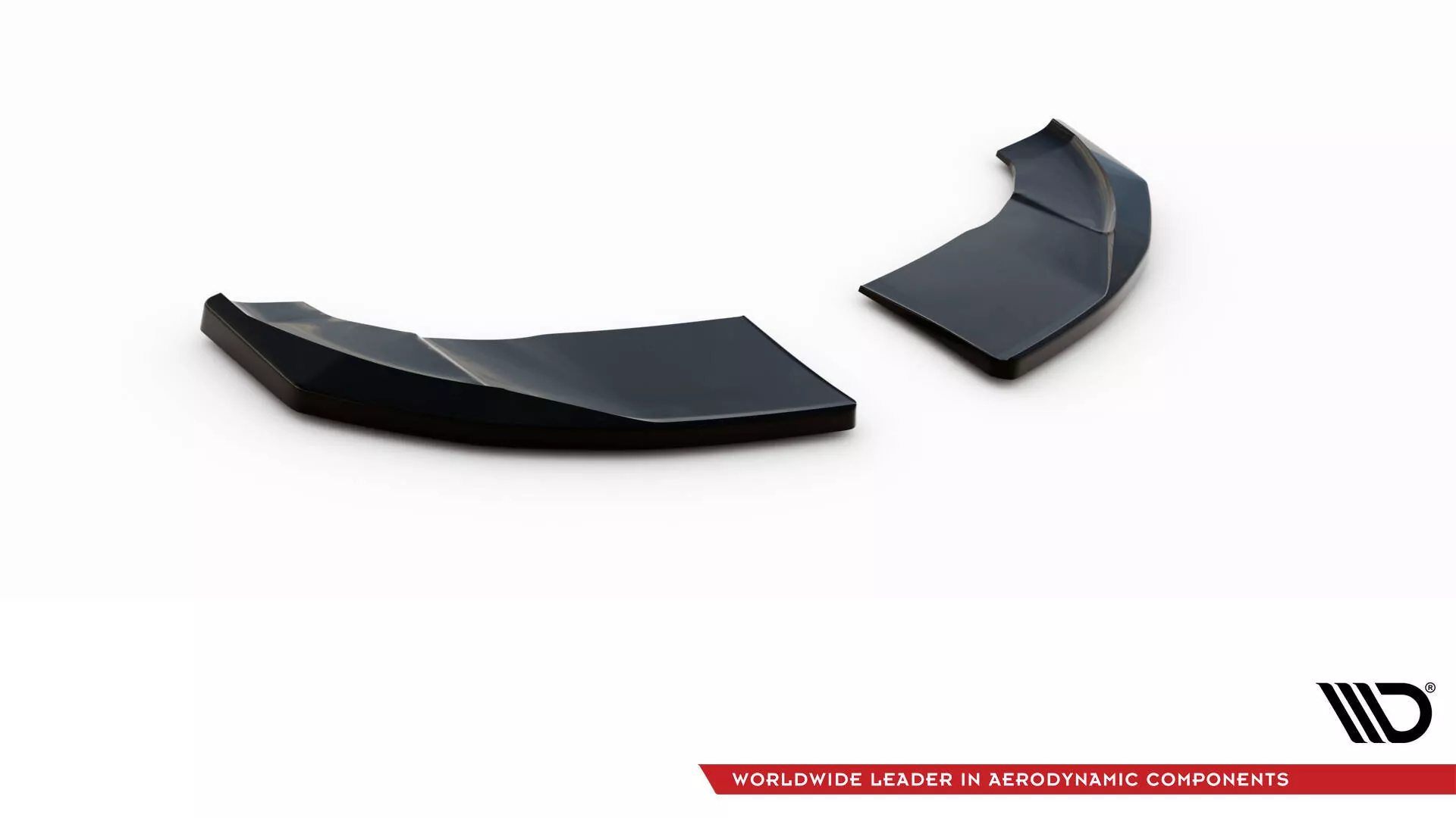 Heck Ansatz Flaps Diffusor V.2 Für Audi TT S-Line 8S Schwarz Hochglanz