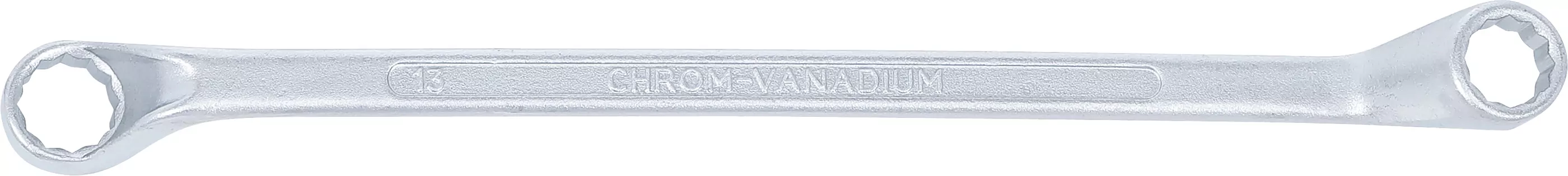 Doppel-Ringschlüssel, gekröpft | SW 12 x 13 mm