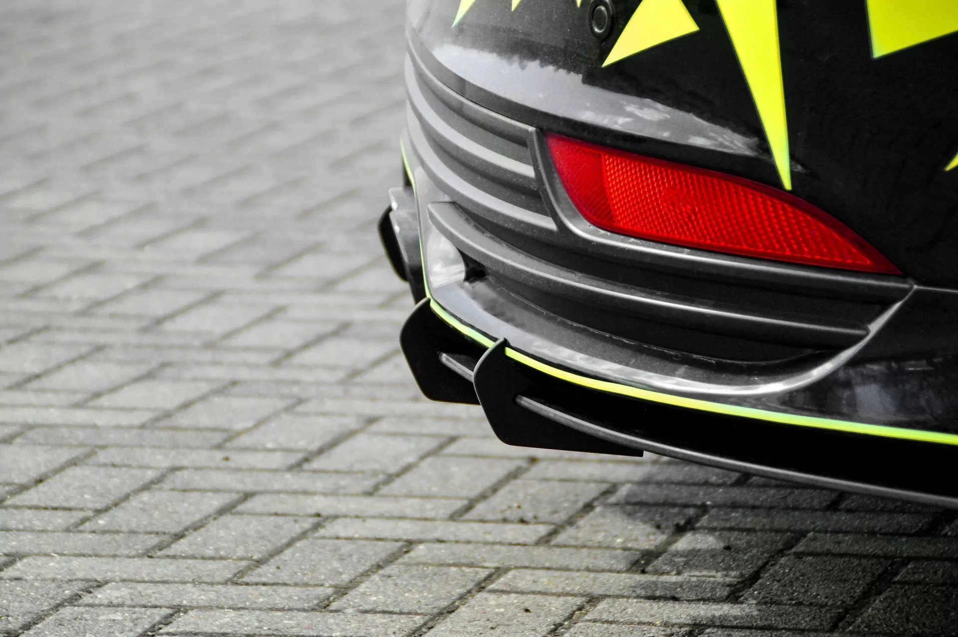 Gefräster Heckansatz V2 für Ford Focus ST DYB ab Bj. 2014 -2018