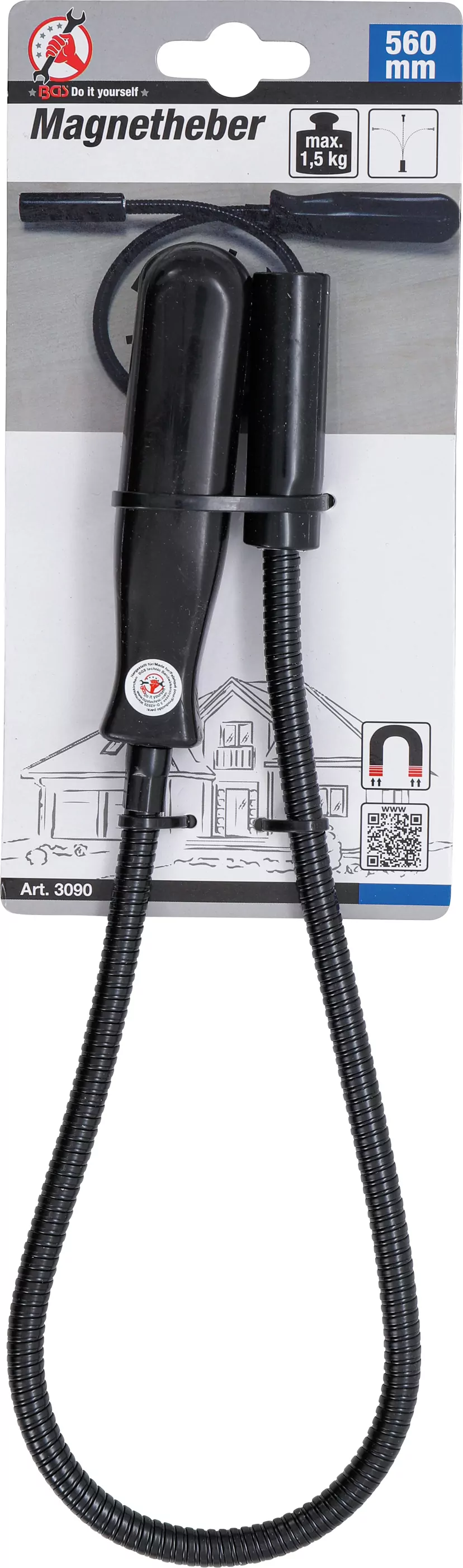 Magnetheber | flexibel | 560 mm | Zugkraft 1,5 kg