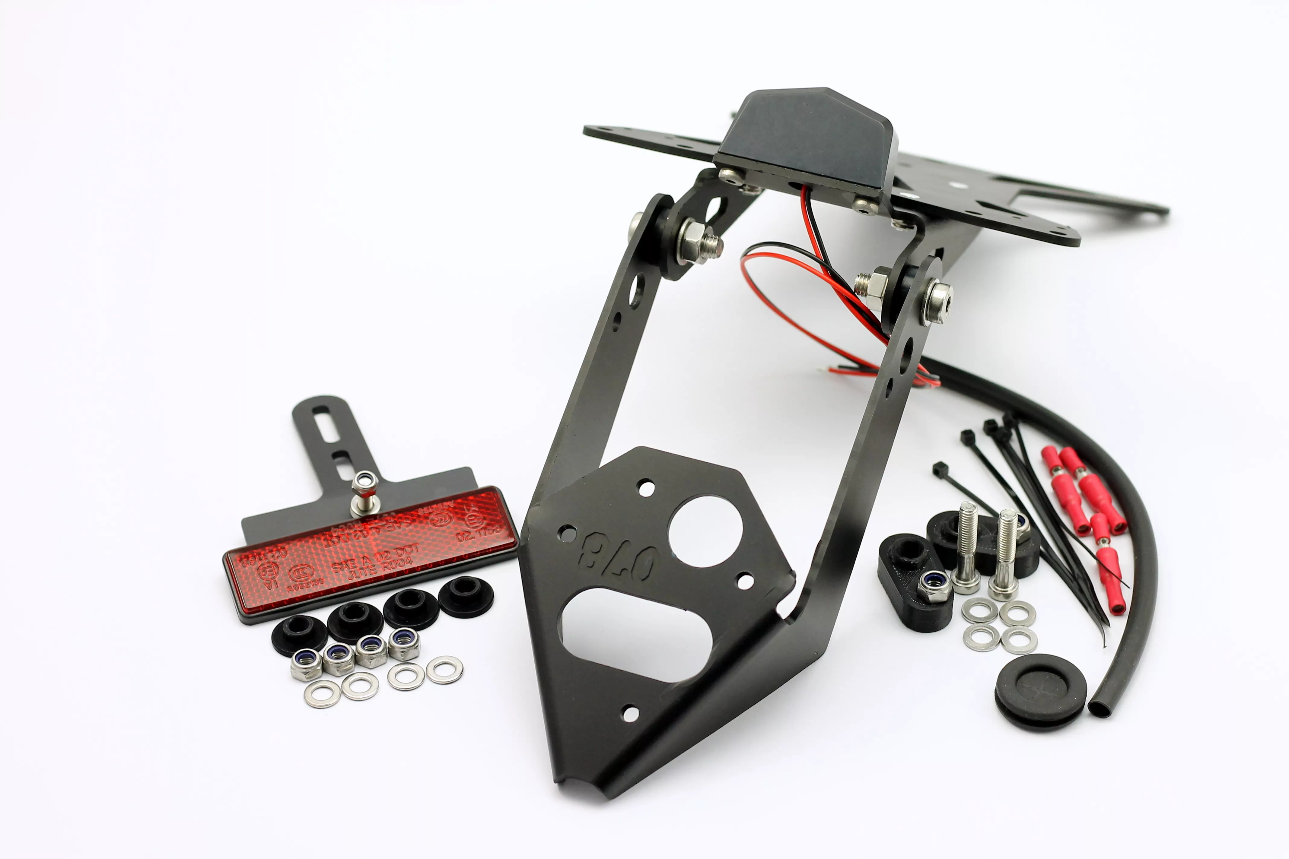 Kurzes Heck - Kennzeichenträger - Kennzeichenhalter für Triumph Daytona 675 ab 2013-2016