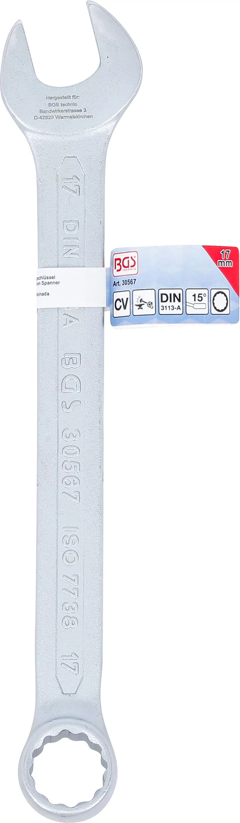 Maul-Ringschlüssel | SW 17 mm