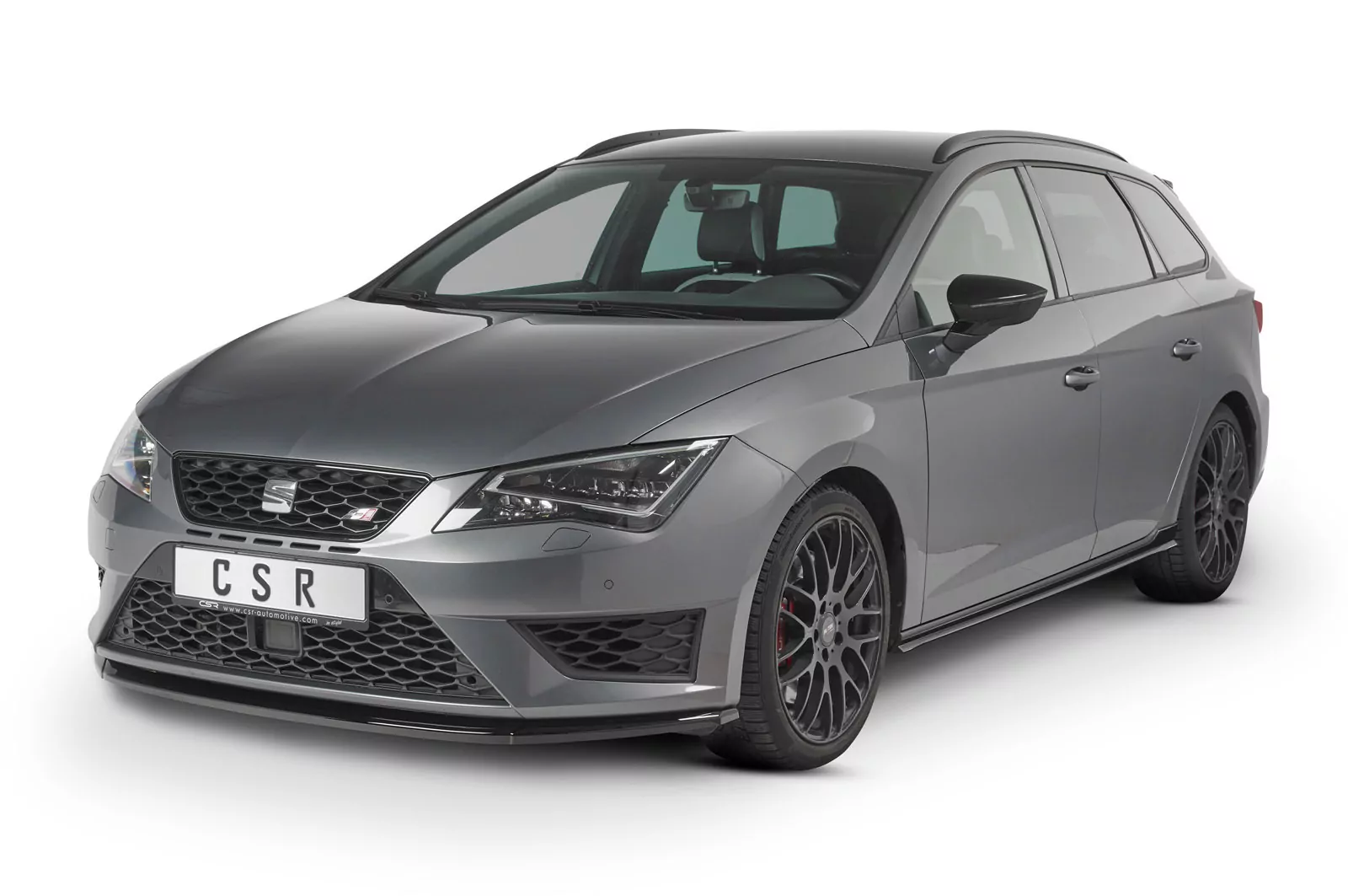 Seitenschweller für Seat Leon 3 (5F) ST / 5-Türer Lackierfreundlich (schwarz matt)