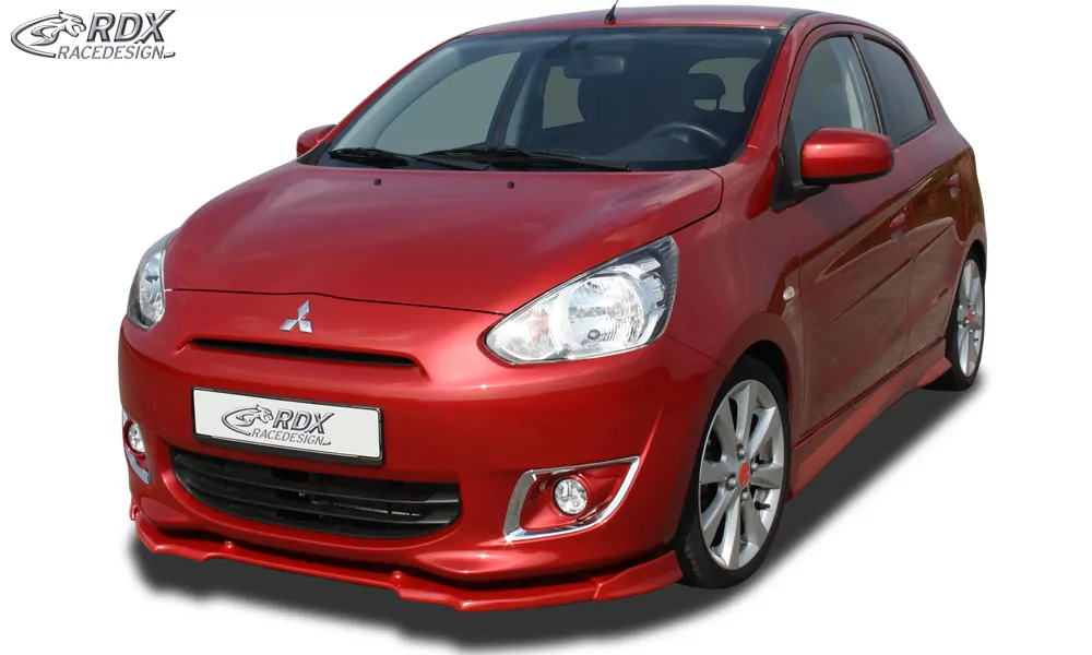 RDX Frontspoiler VARIO-X für MITSUBISHI Space Star & Mirage Frontlippe Front Ansatz Vorne Spoilerlippe