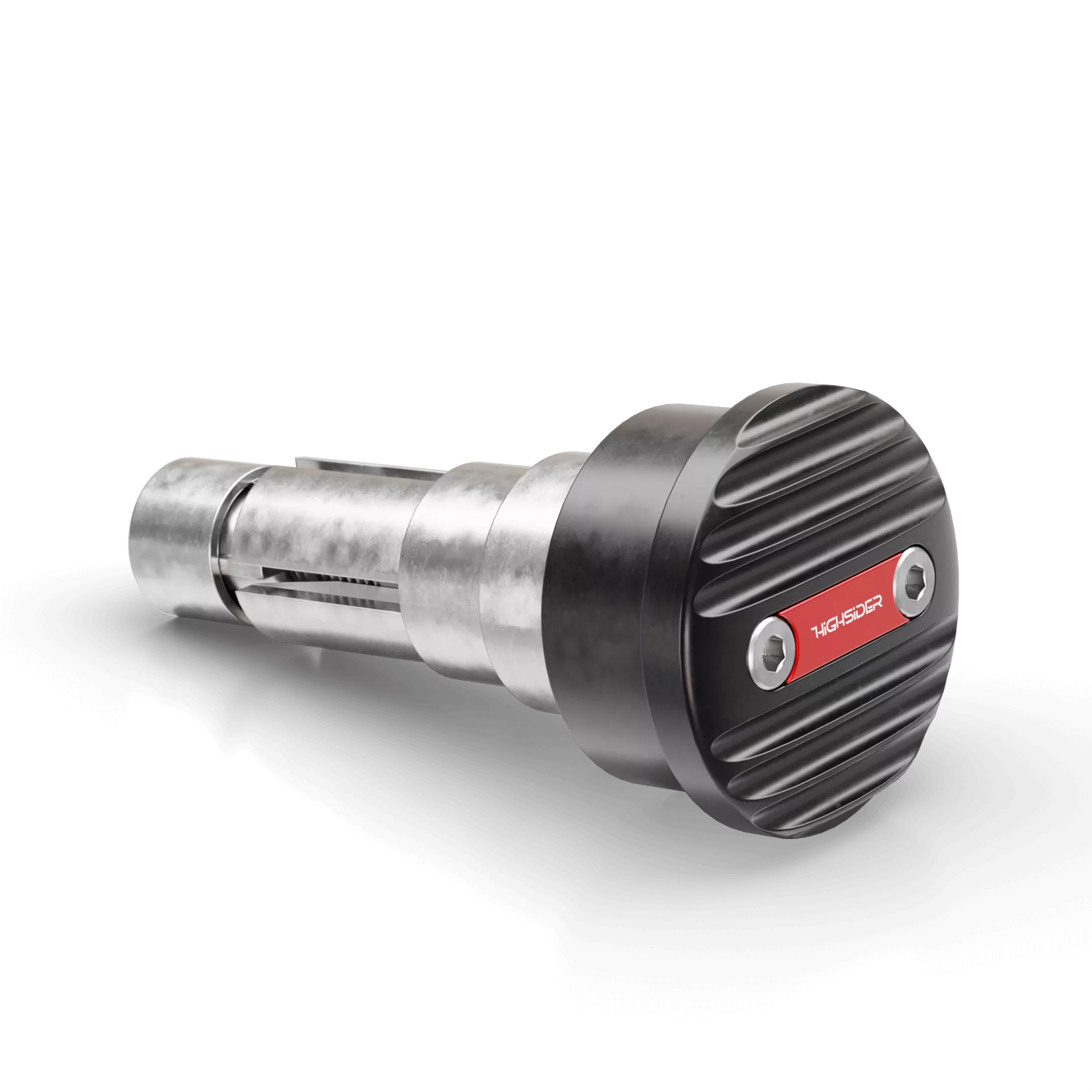 HIGHSIDER pro Wave Handlebar Ends Red (Pair)