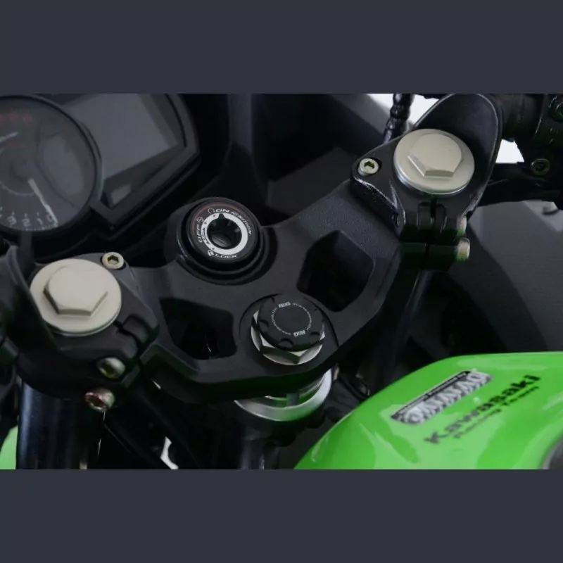 R&G Gabelkopf Abdeckung Kawasaki Ninja 250 / 400 2018- / Z 250 / 400 2019- / Honda CRF 300 L / Rally 2021-