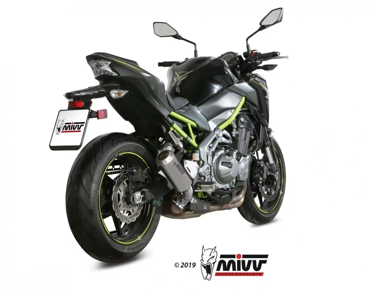 MIVV MK3 Edelstahl Kawasaki Z 900-Z900 A2 -2024