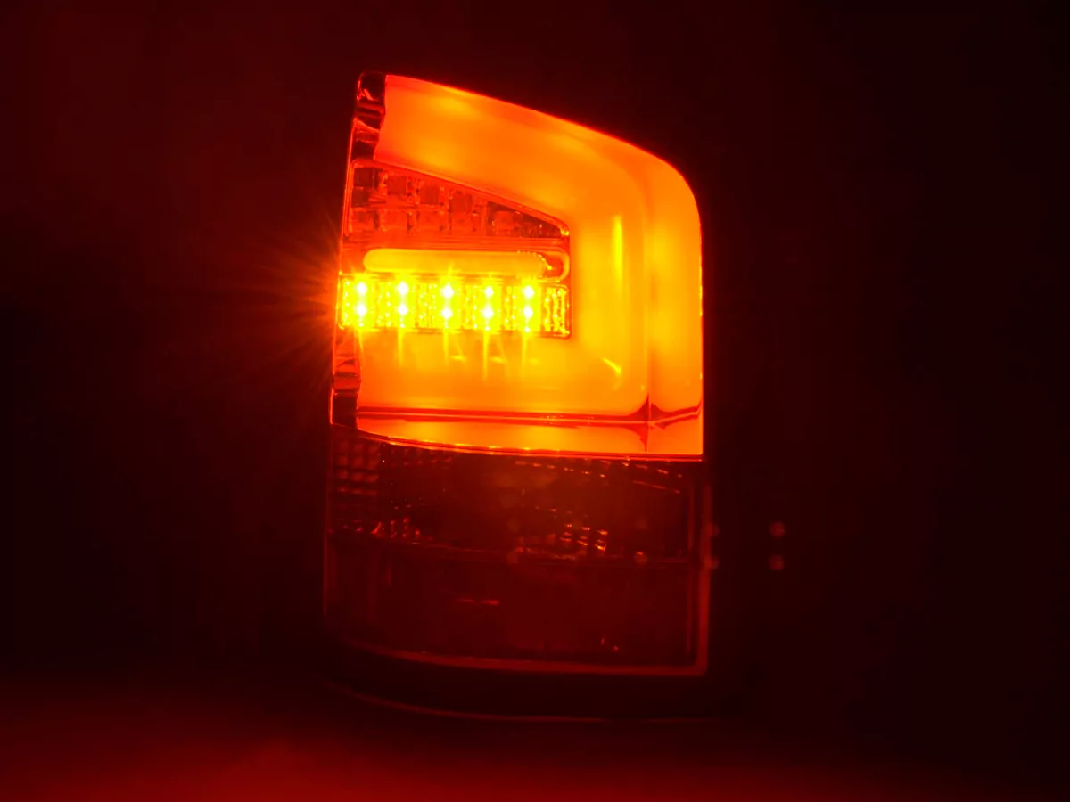 LED Rückleuchten Set VW T5  2010- Heckklapentür-Version chrom