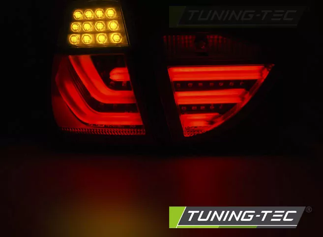Led Bar Tail Lights Red Whie Fits Bmw E91 09-11