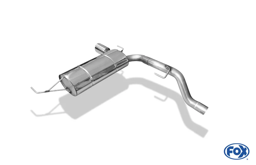 Opel Corsa D GSI  Endschalldämpfer quer Ausgang einseitig - 1x100 Typ 16