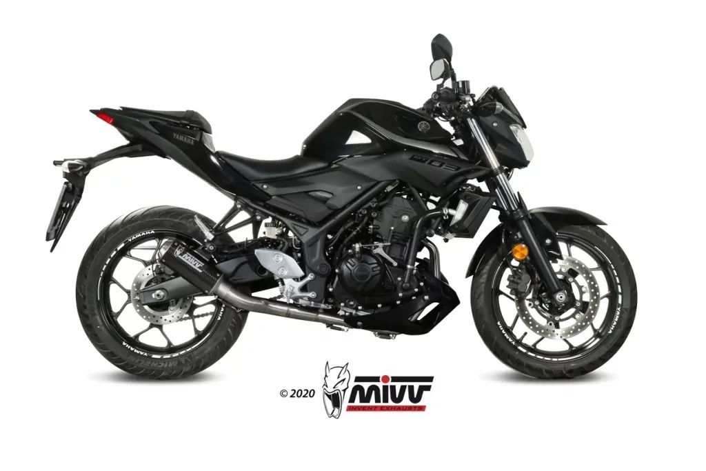 MIVV Komplettanlage MK3 Carbon YAMAHA YZF R25 2015 >