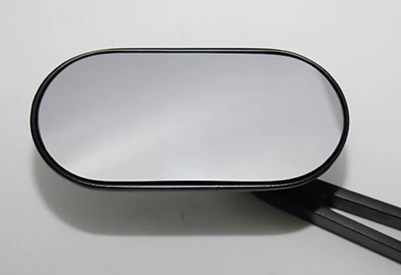 SHIN YO Spiegel Schwarz Oval (Paar)