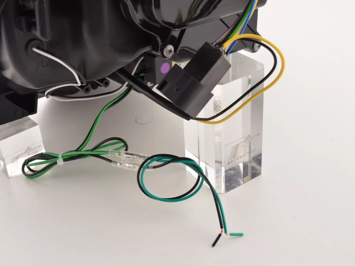 Scheinwerfer Set Daylight LED TFL-Optik Mini One / Cooper Bj. 06-10 chrom