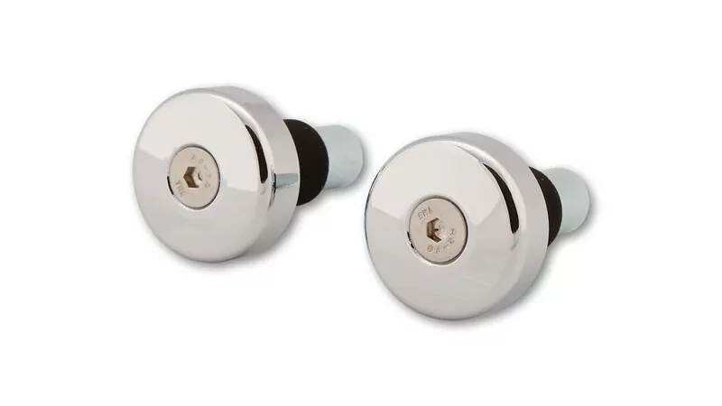 LSL FLAT CAP Bar End Weights, Ø 18 mm, steel