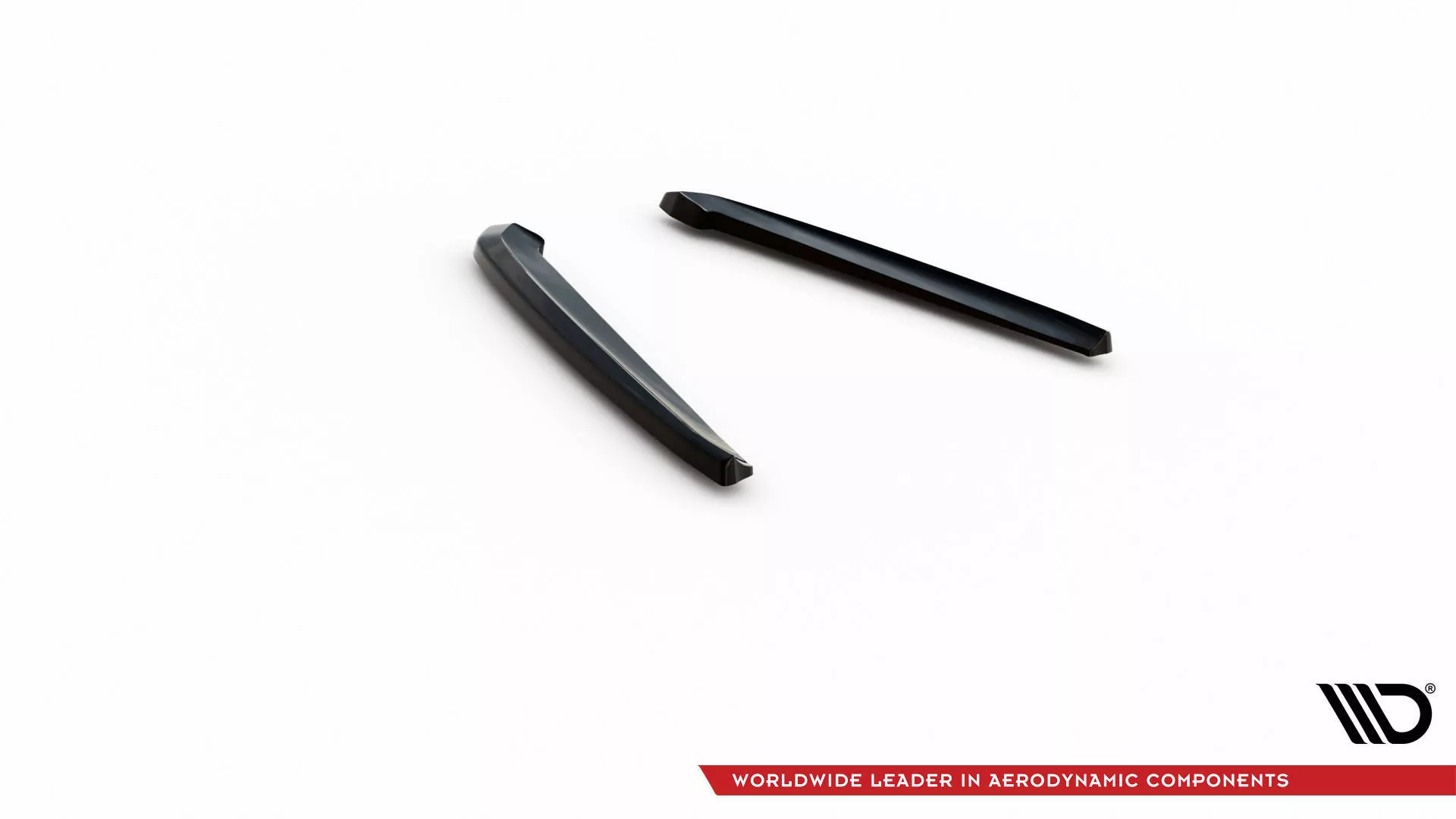 Heck Ansatz Flaps Diffusor Für Porsche Panamera / Panamera Diesel 970 Schwarz Hochglanz