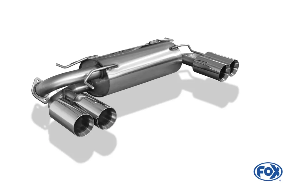 Subaru Impreza GRF 4x4 - WRX  Endschalldämpfer quer Ausgang rechts/links - 2x100 Typ 24 rechts/links