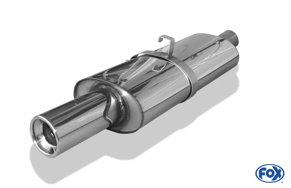 Opel Astra F-CC  Endschalldämpfer 1-Punkt-Aufhängung - 1x90 Typ 13