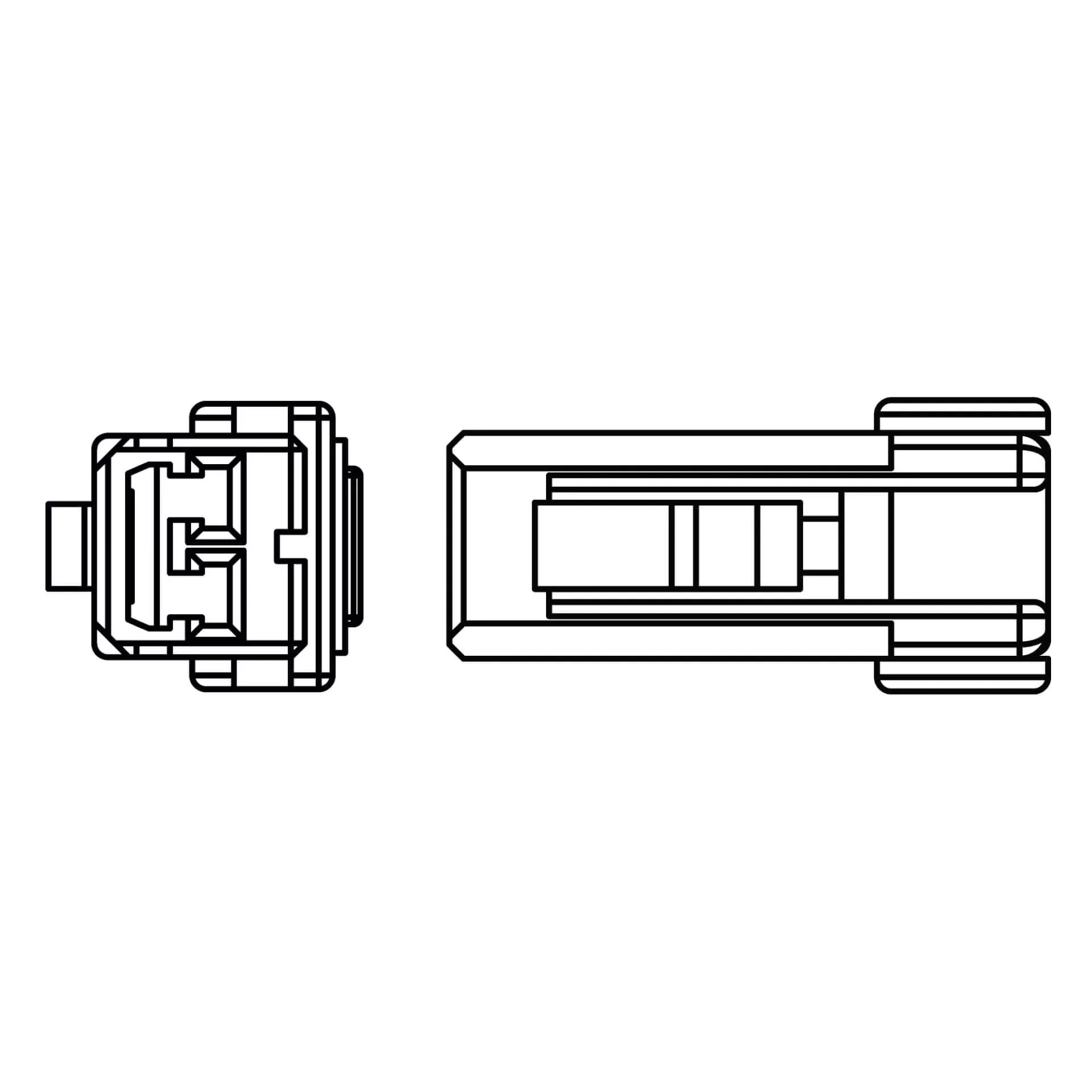 HIGHSIDER smart Adapter Cable For Indicator, For Harley Davidson (Pair)