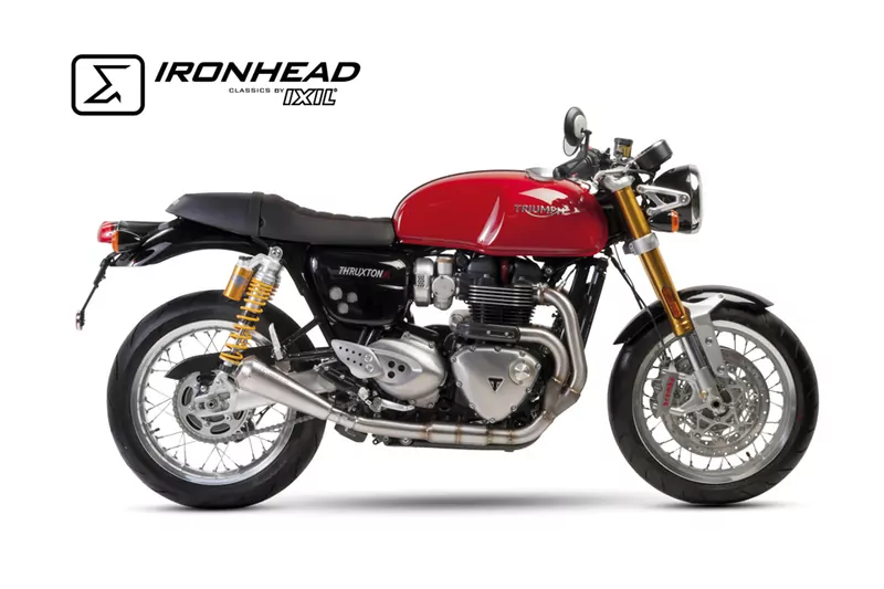 IRONHEAD Endschalldämpfer TRIUMPH Thruxton 1200, 16- E-geprüft