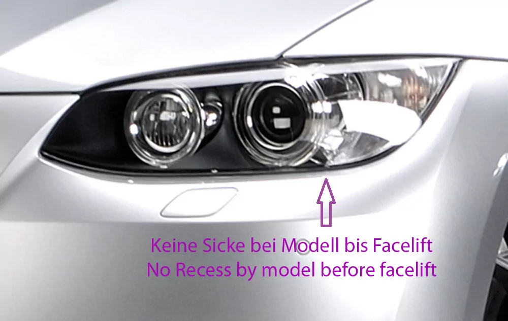 Rieger Spoilerlippe für BMW 3er E92 | Coupé 09.06-02.10 (bis Facelift) nicht für M-Technik!