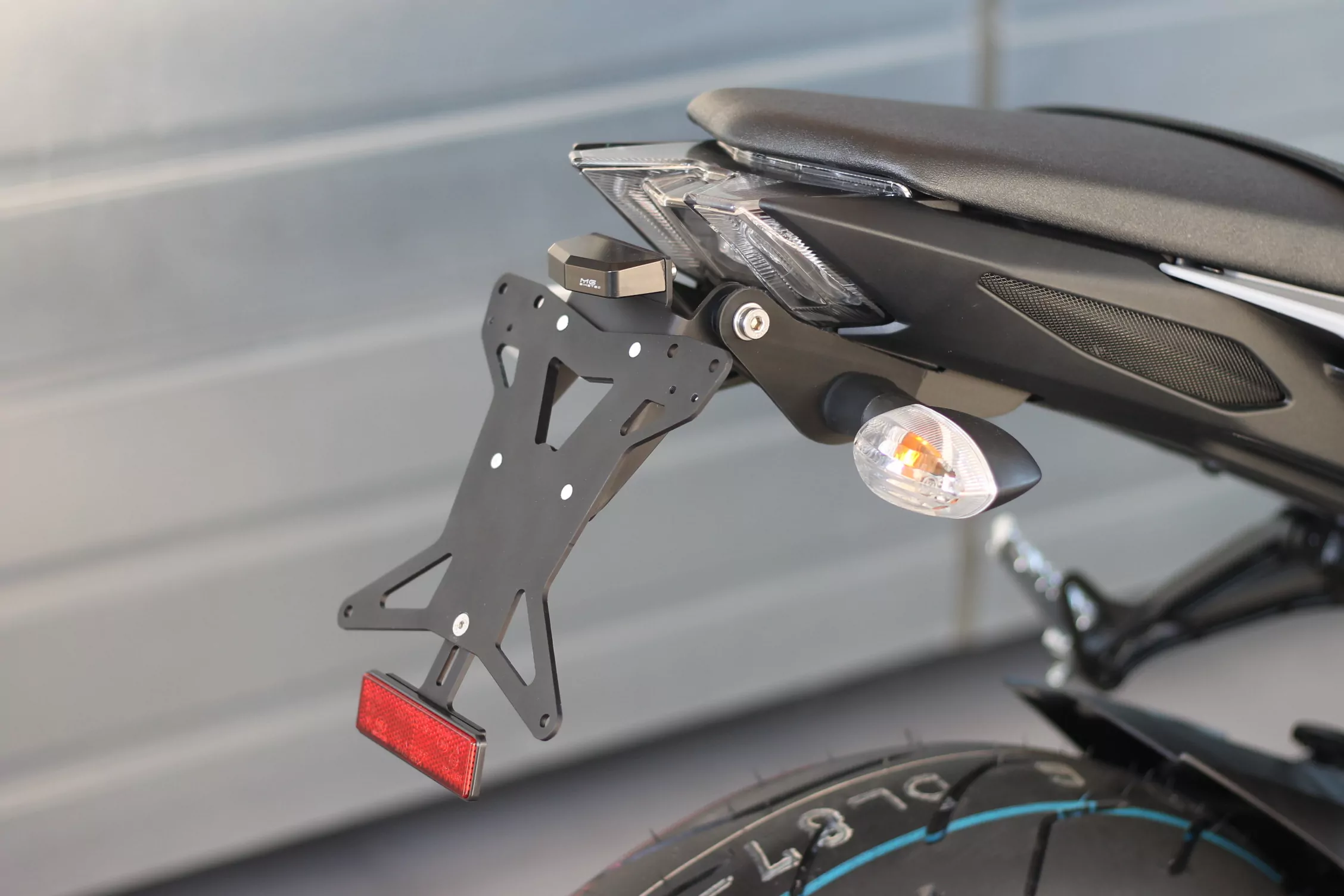 MG Biketec Kennzeichenhalter für Yamaha Tracer 900 / GT ab 2017-2019