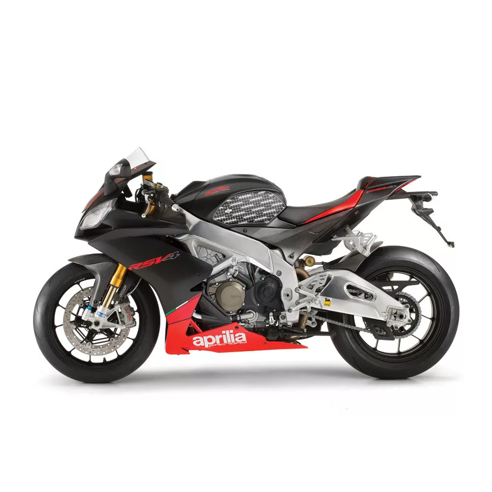 Stompgrip Traction Pad Volcano für Aprilia RSV 1100 / R / Factory 20 Klar