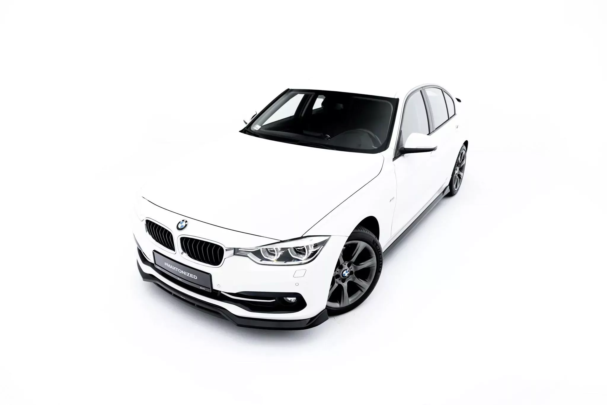 Street+ Spoilerlippe Front Ansatz Passend Für BMW 3er Sportline Limousine / Touring F30 / F31 