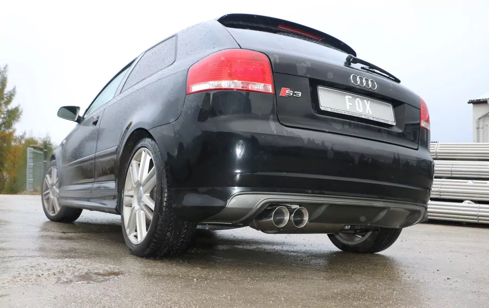 Audi S3 - 8P  Endschalldämpfer - 2x90 Typ 25