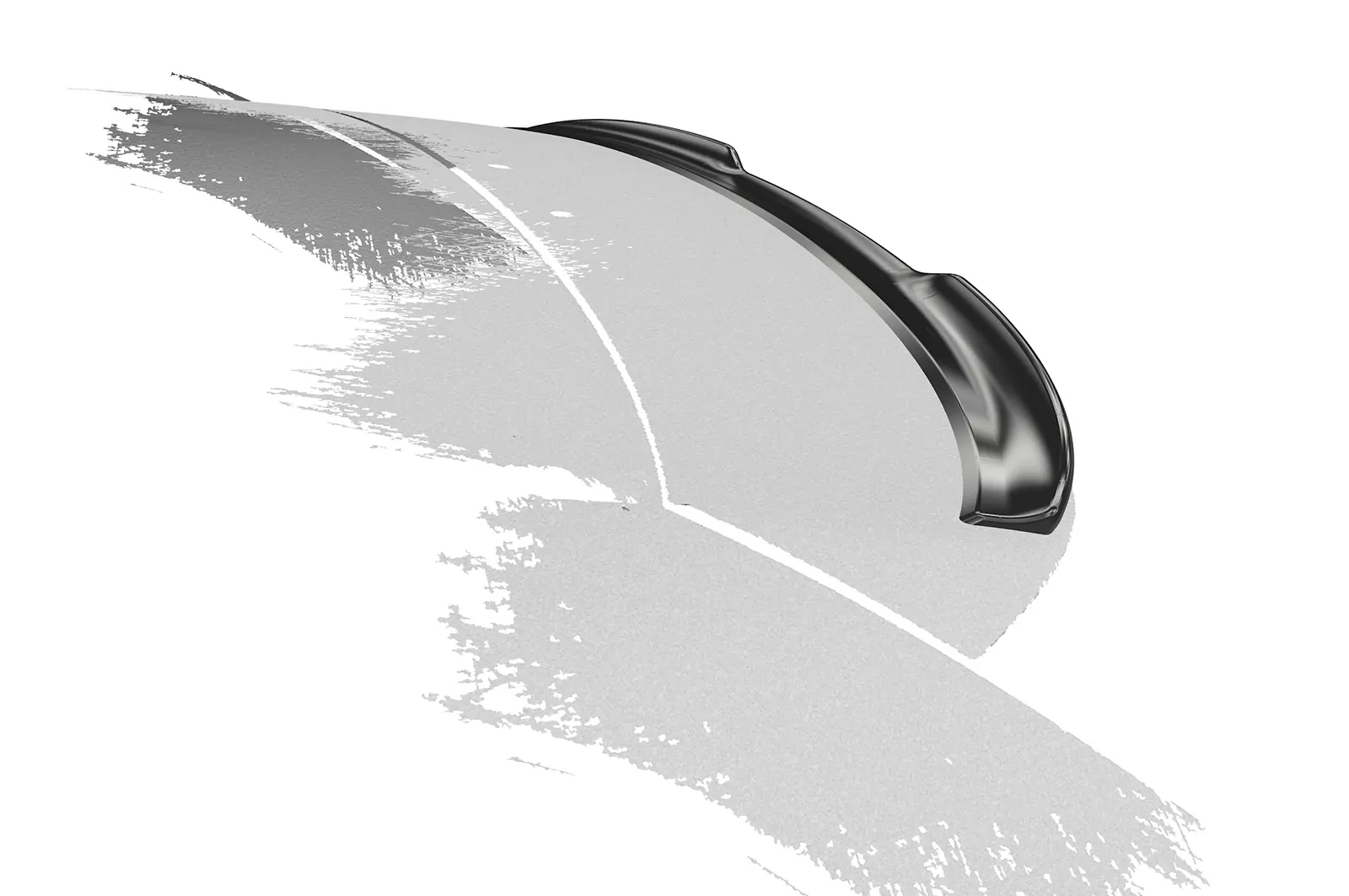 Heckflügel mit ABE für BMW 3er G21 Touring HF112 Schwarz Strukturiert